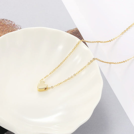 Women's Minimalist Heart-shaped Necklace
