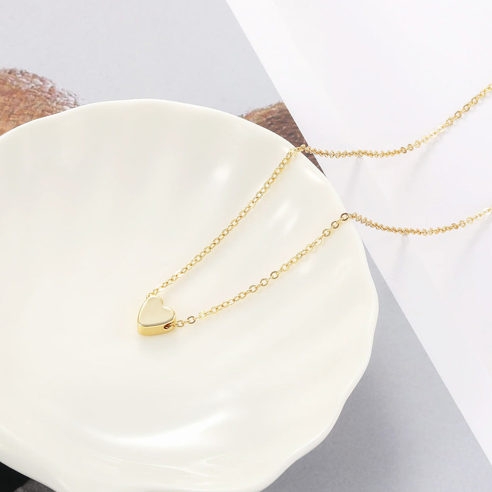 Women's Minimalist Heart-shaped Necklace