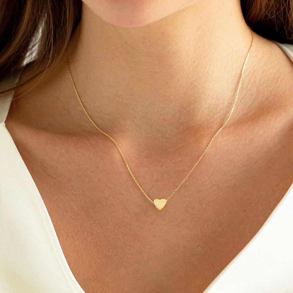 Women's Minimalist Heart-shaped Necklace